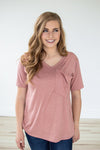 Slouchy Pocket Tee | Multiple Colors!