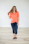 Slouchy Pocket Tee | Multiple Colors!