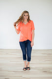 Slouchy Pocket Tee | Multiple Colors!