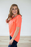 Slouchy Pocket Tee | Multiple Colors!