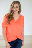 Slouchy Pocket Tee | Multiple Colors!