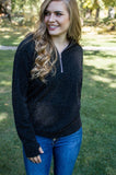 Your Time To Shine Shimmer Half-Zip Hoodie | 3 Colors!