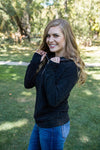 Your Time To Shine Shimmer Half-Zip Hoodie | 3 Colors!
