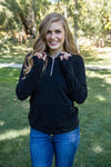 Your Time To Shine Shimmer Half-Zip Hoodie | 3 Colors!