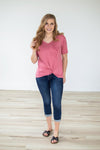 Slouchy Pocket Tee | Multiple Colors!