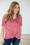 Slouchy Pocket Tee | Multiple Colors!