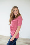 Slouchy Pocket Tee | Multiple Colors!