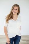 Slouchy Pocket Tee | Multiple Colors!