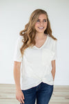 Slouchy Pocket Tee | Multiple Colors!