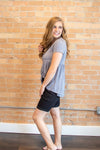 Double Button Bermuda Shorts