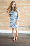 Flutter Sleeve Dress | Camo
