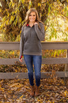 Quilted Buffalo Plaid Pullover