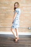 Flutter Sleeve Dress | Camo