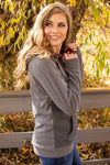 Quilted Buffalo Plaid Pullover