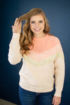 Soft and Fuzzy Colorblock Sweater | Two colors!