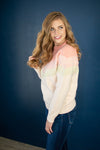 Soft and Fuzzy Colorblock Sweater | Two colors!