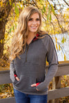 Quilted Buffalo Plaid Pullover