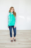 Mint for You Raglan Hoodie