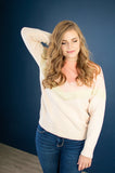 Soft and Fuzzy Colorblock Sweater | Two colors!