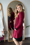 Brushed Waffle Knit Cardigan | Multiple Colors