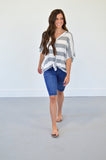 Brandi Bermudas | Non- Distressed