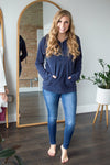 Your Time To Shine Shimmer Half-Zip Hoodie | 3 Colors!