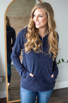 Your Time To Shine Shimmer Half-Zip Hoodie | 3 Colors!