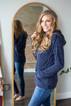 Your Time To Shine Shimmer Half-Zip Hoodie | 3 Colors!