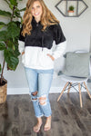 Sherpa Hoodie | Black