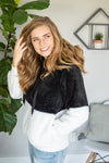 Sherpa Hoodie | Black