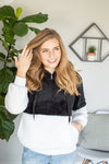 Sherpa Hoodie | Black