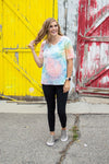 In your Dreams V-Neck Tee | Seaside Tie Dye