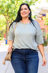 Always Be Yours Top in Sage