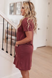 Easy Day Patch Pocket T-Shirt Dress