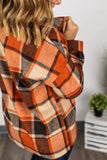 Lucy Plaid Top- Harvest