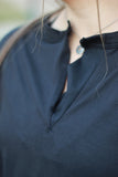 Sadie Kangaroo Top | Black
