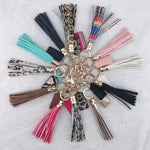 Tassel Keychain with Tag