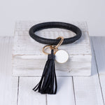 Lola Hands Free Glitter Bangle Keychain