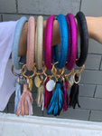 Lola Hands Free Glitter Bangle Keychain