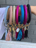 Lola Hands Free Glitter Bangle Keychain