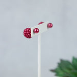 Mini Pearl Double Stud Earrings