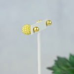 Mini Pearl Double Stud Earrings