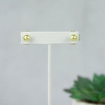 Mini Pearl Double Stud Earrings