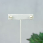 Mini Pearl Double Stud Earrings