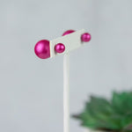 Double Stud Earrings