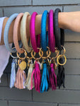 Lola Hands Free Glitter Bangle Keychain