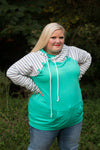 Mint for You Raglan Hoodie