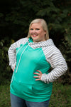 Mint for You Raglan Hoodie