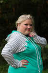 Mint for You Raglan Hoodie