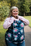 Floral and Stripes Hoodie Now Available in Kids!